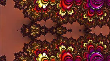 Soyut Bilgisayar Fraktal Tasarımı. Fraktal hiç bitmeyen bir desen. Fraktallar, farklı ölçeklerde kendine benzeyen sonsuz derecede karmaşık kalıplardır.