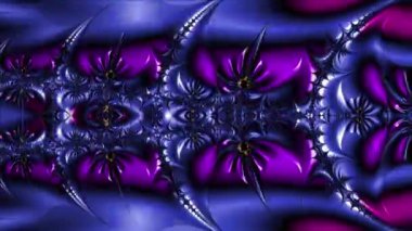 Soyut Bilgisayar Fraktal Tasarımı. Fraktal hiç bitmeyen bir desen. Fraktallar, farklı ölçeklerde kendine benzeyen sonsuz derecede karmaşık kalıplardır.