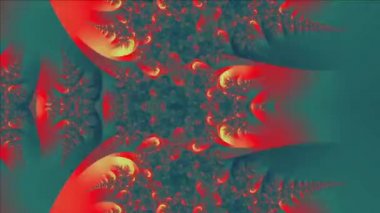 Soyut Bilgisayar Fraktal Tasarımı. Fraktal hiç bitmeyen bir desen. Fraktallar, farklı ölçeklerde kendine benzeyen sonsuz derecede karmaşık kalıplardır.