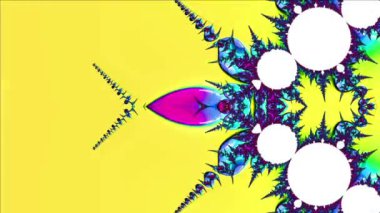 Soyut Bilgisayar Fraktal Tasarımı. Fraktal hiç bitmeyen bir desen. Fraktallar, farklı ölçeklerde kendine benzeyen sonsuz derecede karmaşık kalıplardır.