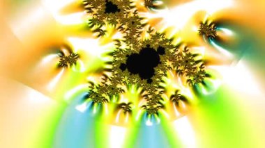 Soyut Bilgisayar Fraktal Tasarımı. Fraktal hiç bitmeyen bir desen. Fraktallar, farklı ölçeklerde kendine benzeyen sonsuz derecede karmaşık kalıplardır.