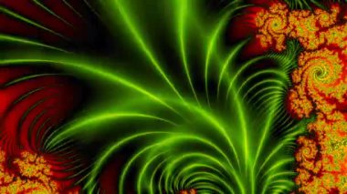 Soyut Bilgisayar Fraktal Tasarımı. Fraktal hiç bitmeyen bir desen. Fraktallar, farklı ölçeklerde kendine benzeyen sonsuz derecede karmaşık kalıplardır.