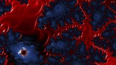 Soyut Bilgisayar Fraktal Tasarımı. Fraktal hiç bitmeyen bir desen. Fraktallar, farklı ölçeklerde kendine benzeyen sonsuz derecede karmaşık kalıplardır.