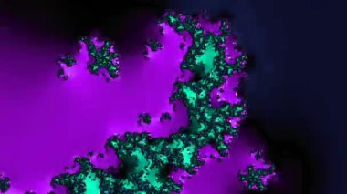 Soyut Bilgisayar Fraktal Tasarımı. Fraktal hiç bitmeyen bir desen. Fraktallar, farklı ölçeklerde kendine benzeyen sonsuz derecede karmaşık kalıplardır.