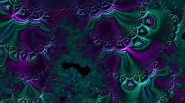 Soyut Bilgisayar Fraktal Tasarımı. Fraktal hiç bitmeyen bir desen. Fraktallar, farklı ölçeklerde kendine benzeyen sonsuz derecede karmaşık kalıplardır.