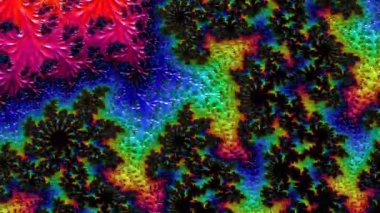 Soyut Bilgisayar Fraktal Tasarımı. Fraktal hiç bitmeyen bir desen. Fraktallar, farklı ölçeklerde kendine benzeyen sonsuz derecede karmaşık kalıplardır.