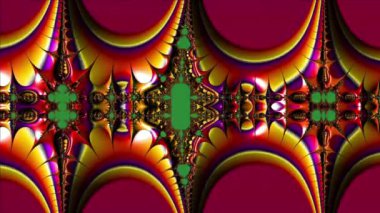 Soyut Bilgisayar Fraktal Tasarımı. Fraktal hiç bitmeyen bir desen. Fraktallar, farklı ölçeklerde kendine benzeyen sonsuz derecede karmaşık kalıplardır.