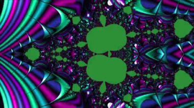 Soyut Bilgisayar Fraktal Tasarımı. Fraktal hiç bitmeyen bir desen. Fraktallar, farklı ölçeklerde kendine benzeyen sonsuz derecede karmaşık kalıplardır.