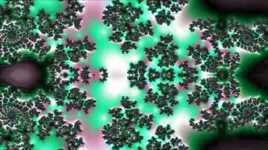 Soyut Bilgisayar Fraktal Tasarımı. Fraktal hiç bitmeyen bir desen. Fraktallar, farklı ölçeklerde kendine benzeyen sonsuz derecede karmaşık kalıplardır.