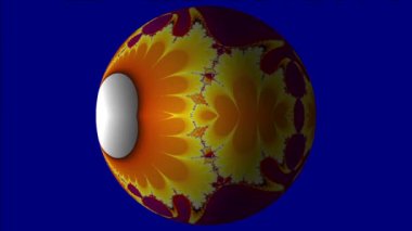 Soyut Bilgisayar Fraktal Tasarımı. Fraktal hiç bitmeyen bir desen. Fraktallar, farklı ölçeklerde kendine benzeyen sonsuz derecede karmaşık kalıplardır.