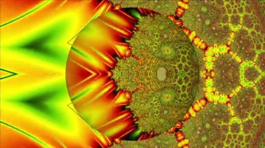 Soyut Bilgisayar Fraktal Tasarımı. Fraktal hiç bitmeyen bir desen. Fraktallar, farklı ölçeklerde kendine benzeyen sonsuz derecede karmaşık kalıplardır.