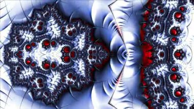 Soyut Bilgisayar Fraktal Tasarımı. Fraktal hiç bitmeyen bir desen. Fraktallar, farklı ölçeklerde kendine benzeyen sonsuz derecede karmaşık kalıplardır.