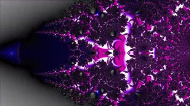 Soyut Bilgisayar Fraktal Tasarımı. Fraktal hiç bitmeyen bir desen. Fraktallar, farklı ölçeklerde kendine benzeyen sonsuz derecede karmaşık kalıplardır.