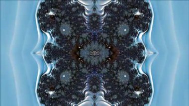 Soyut Bilgisayar Fraktal Tasarımı. Fraktal hiç bitmeyen bir desen. Fraktallar, farklı ölçeklerde kendine benzeyen sonsuz derecede karmaşık kalıplardır.