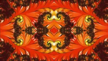 Soyut Bilgisayar Fraktal Tasarımı. Fraktal hiç bitmeyen bir desen. Fraktallar, farklı ölçeklerde kendine benzeyen sonsuz derecede karmaşık kalıplardır.