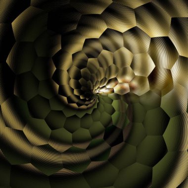 Soyut Bilgisayar Fraktal Tasarımı. Fraktal hiç bitmeyen bir desen. Fraktallar, farklı ölçeklerde kendine benzeyen sonsuz derecede karmaşık kalıplardır.