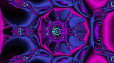 Soyut Bilgisayar Fraktal Tasarımı. Fraktal hiç bitmeyen bir desen. Fraktallar, farklı ölçeklerde kendine benzeyen sonsuz derecede karmaşık kalıplardır.