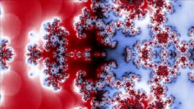 Soyut Bilgisayar Fraktal Tasarımı. Fraktal hiç bitmeyen bir desen. Fraktallar, farklı ölçeklerde kendine benzeyen sonsuz derecede karmaşık kalıplardır.