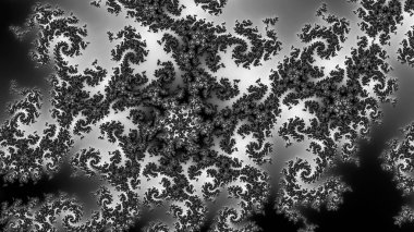 Soyut Bilgisayar Fraktal Tasarımı. Fraktal hiç bitmeyen bir desen. Fraktallar, farklı ölçeklerde kendine benzeyen sonsuz derecede karmaşık kalıplardır.