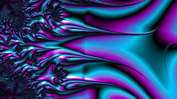 Αφηρημένος Υπολογιστής Που Δημιουργείται Fractal Σχεδιασμός Φράκταλ Είναι Ένα Ατέρμονο — Φωτογραφία Αρχείου