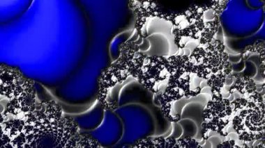 Soyut Bilgisayar Fraktal Tasarımı. Fraktal hiç bitmeyen bir desen. Fraktallar, farklı ölçeklerde kendine benzeyen sonsuz derecede karmaşık kalıplardır.