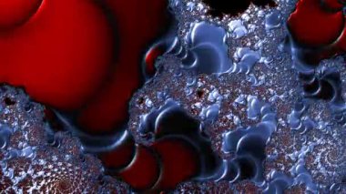 Soyut Bilgisayar Fraktal Tasarımı. Fraktal hiç bitmeyen bir desen. Fraktallar, farklı ölçeklerde kendine benzeyen sonsuz derecede karmaşık kalıplardır.