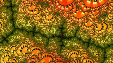 Soyut Bilgisayar Fraktal Tasarımı. Fraktal hiç bitmeyen bir desen. Fraktallar, farklı ölçeklerde kendine benzeyen sonsuz derecede karmaşık kalıplardır.