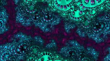 Soyut Bilgisayar Fraktal Tasarımı. Fraktal hiç bitmeyen bir desen. Fraktallar, farklı ölçeklerde kendine benzeyen sonsuz derecede karmaşık kalıplardır.