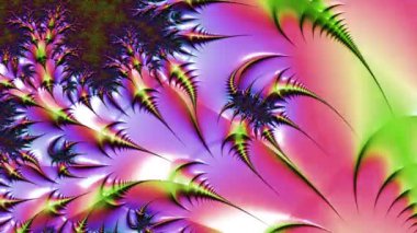 Soyut Bilgisayar Fraktal Tasarımı. Fraktal hiç bitmeyen bir desen. Fraktallar, farklı ölçeklerde kendine benzeyen sonsuz derecede karmaşık kalıplardır.