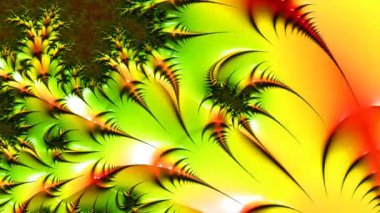 Soyut Bilgisayar Fraktal Tasarımı. Fraktal hiç bitmeyen bir desen. Fraktallar, farklı ölçeklerde kendine benzeyen sonsuz derecede karmaşık kalıplardır.