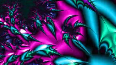 Soyut Bilgisayar Fraktal Tasarımı. Fraktal hiç bitmeyen bir desen. Fraktallar, farklı ölçeklerde kendine benzeyen sonsuz derecede karmaşık kalıplardır.