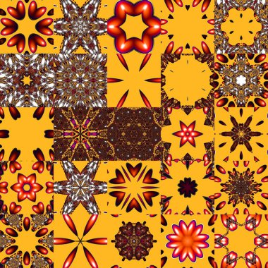 Renkli kar taneleriyle kusursuz bir desen. Noel ve Yeni Yıl tebrik kartları, kumaş, ambalaj kağıdı, davetiye, kırtasiye.