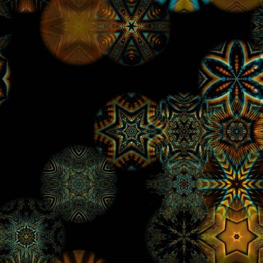 Renkli kar taneleriyle kusursuz bir desen. Noel ve Yeni Yıl tebrik kartları, kumaş, ambalaj kağıdı, davetiye, kırtasiye.