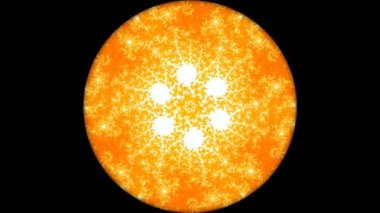 Soyut Bilgisayar Fraktal Tasarımı. Fraktal hiç bitmeyen bir desen. Fraktallar, farklı ölçeklerde kendine benzeyen sonsuz derecede karmaşık kalıplardır.