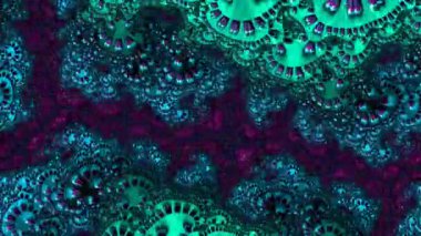 Soyut Bilgisayar Fraktal Tasarımı. Fraktal hiç bitmeyen bir desen. Fraktallar, farklı ölçeklerde kendine benzeyen sonsuz derecede karmaşık kalıplardır.