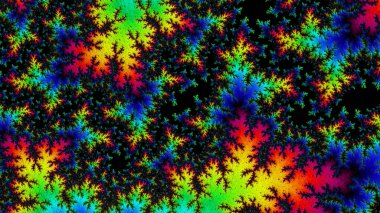 Soyut Bilgisayar Fraktal Tasarımı. Fraktal hiç bitmeyen bir desen. Fraktallar, farklı ölçeklerde kendine benzeyen sonsuz derecede karmaşık kalıplardır.