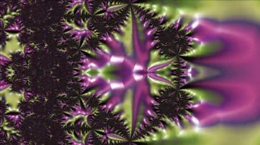 Soyut Bilgisayar Fraktal Tasarımı. Fraktal hiç bitmeyen bir desen. Fraktallar, farklı ölçeklerde kendine benzeyen sonsuz derecede karmaşık kalıplardır.