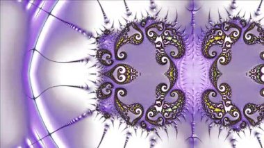 Soyut Bilgisayar Fraktal Tasarımı. Fraktal hiç bitmeyen bir desen. Fraktallar, farklı ölçeklerde kendine benzeyen sonsuz derecede karmaşık kalıplardır.