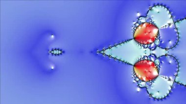 Soyut Bilgisayar Fraktal Tasarımı. Fraktal hiç bitmeyen bir desen. Fraktallar, farklı ölçeklerde kendine benzeyen sonsuz derecede karmaşık kalıplardır.