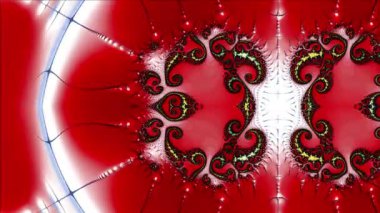 Soyut Bilgisayar Fraktal Tasarımı. Fraktal hiç bitmeyen bir desen. Fraktallar, farklı ölçeklerde kendine benzeyen sonsuz derecede karmaşık kalıplardır.