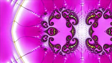 Soyut Bilgisayar Fraktal Tasarımı. Fraktal hiç bitmeyen bir desen. Fraktallar, farklı ölçeklerde kendine benzeyen sonsuz derecede karmaşık kalıplardır.