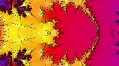 Soyut Bilgisayar Fraktal Tasarımı. Fraktal hiç bitmeyen bir desen. Fraktallar, farklı ölçeklerde kendine benzeyen sonsuz derecede karmaşık kalıplardır.