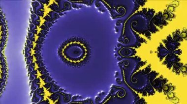 Soyut Bilgisayar Fraktal Tasarımı. Fraktal hiç bitmeyen bir desen. Fraktallar, farklı ölçeklerde kendine benzeyen sonsuz derecede karmaşık kalıplardır.