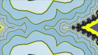 Soyut Bilgisayar Fraktal Tasarımı. Fraktal hiç bitmeyen bir desen. Fraktallar, farklı ölçeklerde kendine benzeyen sonsuz derecede karmaşık kalıplardır.