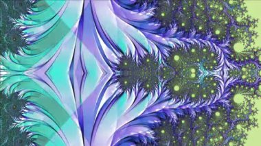 Soyut Bilgisayar Fraktal Tasarımı. Fraktal hiç bitmeyen bir desen. Fraktallar, farklı ölçeklerde kendine benzeyen sonsuz derecede karmaşık kalıplardır.