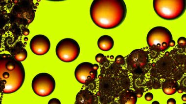 Soyut Bilgisayar Fraktal Tasarımı. Fraktal hiç bitmeyen bir desen. Fraktallar, farklı ölçeklerde kendine benzeyen sonsuz derecede karmaşık kalıplardır.