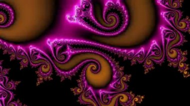 Soyut Bilgisayar Fraktal Tasarımı. Fraktal hiç bitmeyen bir desen. Fraktallar, farklı ölçeklerde kendine benzeyen sonsuz derecede karmaşık kalıplardır.