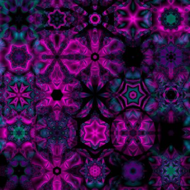 Soyut Bilgisayar Fraktal Tasarımı. Fraktal hiç bitmeyen bir desen. Fraktallar, farklı ölçeklerde kendine benzeyen sonsuz derecede karmaşık kalıplardır.