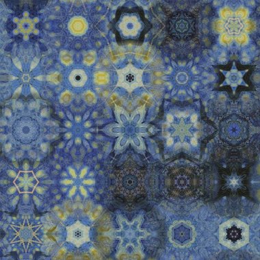 Soyut Bilgisayar Fraktal Tasarımı. Fraktal hiç bitmeyen bir desen. Fraktallar, farklı ölçeklerde kendine benzeyen sonsuz derecede karmaşık kalıplardır.