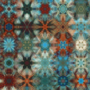 Soyut Bilgisayar Fraktal Tasarımı. Fraktal hiç bitmeyen bir desen. Fraktallar, farklı ölçeklerde kendine benzeyen sonsuz derecede karmaşık kalıplardır.